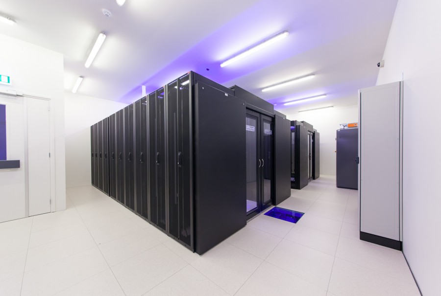 Private datacenter cage suite or alley