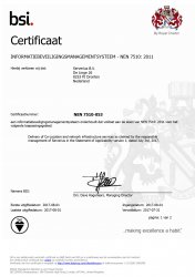 healthcare data center certification NEN 7510